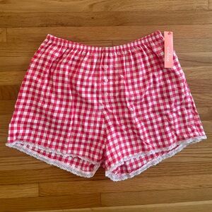 Red Gingham Boxers